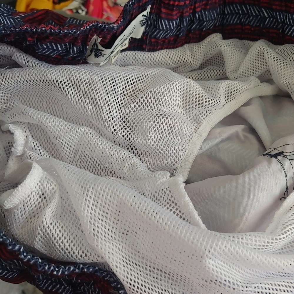 Trunks Swim Trunks Bathing Suit Mens XXL Netting Pockets